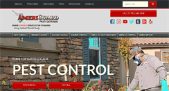 Desktop Screenshot of ameriguardpest.com